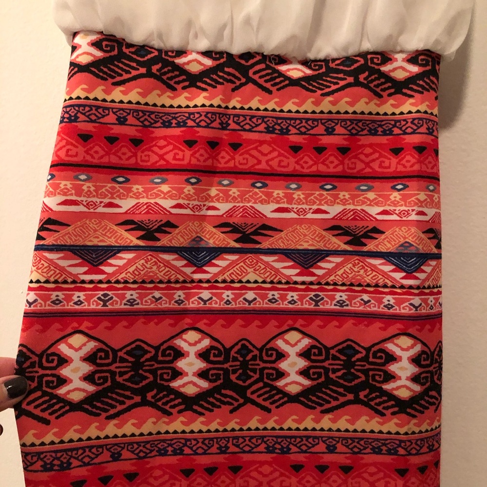 Aztec Print Mini Dress - Picture 6 of 8